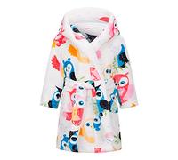 Accappatoio per bambini Ragazzi Ragazza Flanella Vestaglia Vestaglia Vestaglia Bambini Con Cappuccio Accappatoio Peluche Morbido Camicia Da Notte Pigiami Foto Colore-100 #