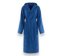 Accappatoio Salvaspazio in Microspugna Zucchi JOURNEY Bluette con Cappuccio