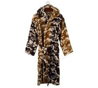 Accappatoio spugna CARRARA 100% cotone CLAUDE con cappuccio