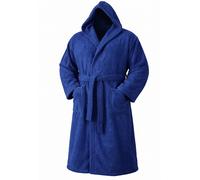 Accappatoio Spugna Unisex TAGLIE FORTI Cotone Cappuccio Grandi Calibrato Curvy