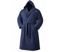 Accappatoio Spugna Unisex TAGLIE FORTI Cotone Cappuccio Grandi Calibrato Curvy