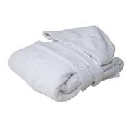 Accappatoio spugna Uomo Donna Caleffi Minorca con cappuccio e tasche cotone 100%