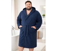 ACCAPPATOIO TAGLIE FORTI CALIBRATO UNISEX CON CAPPUCCIO DA VIAGGIO SPORT E CASA