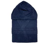 Accappatoio taglie forti in spugna di cotone unisex con cappuccio oversize 2691