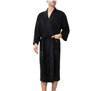 Accappatoio Tinta Unita Unisex Adulto in Cotone Accappatoio con Cappuccio in Cotone Accappatoi Con Cappuccio Calda Vestaglia Da Camera Accappatoi Con Cintura E 2 Tasche Loungewear per Piscina Casa