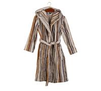 Accappatoio unisex con cappuccio Carrara in spugna CIUTADELLA marrone