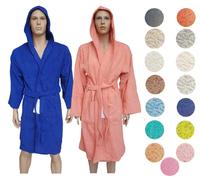 Accappatoio Unisex in Spugna. Uomo, Donna. RIVIERA Home CM180. Bagno asciugamani