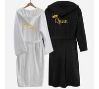 Accappatoio uomo, accappatoio donna, accappatoio lui e lei ricamato oro