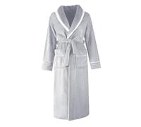 Accappatoio Uomo Microspugna, Accappatoio Uomo Senza Cappuccio Morbido Look Partner Extra Lungo Senza Cappuccio Taglie Forti Caldo Comfort E Qualità Accappatoio Piscina Bambino Per Sauna E Spa