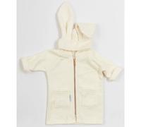 Accappatoio Vestaglia in Spugna Bamboom 4-6 Anni con Zip - Panna