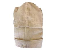 Accappatoio Zucchi Basics Journey Uomo Donna Con Cappuccio Taglia S - M - L - XL Microspugna Spugna Di Puro Cotone 260gr/m² (Naturale 42, M - 46/48)