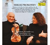 Prokifiev: Works For Solo And Accompanied Violin - Salvatore Accardo (Audio cd)