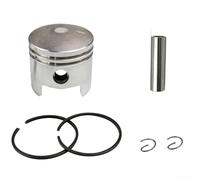 Accarugty Accessorio per tosaerba 44 mm cilindro e kit per decespugliatore motore 52CC 44-5, costruzione in metallo con adattamento termico migliorato (B)