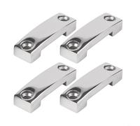 Accarugty Acciaio inossidabile Pad Eye, Deck Fitting, Yacht Rigging Hardware, Marine Tie Down Point, Boat Strap Anchor, Canoa accessorio Mount, Acciaio 316 Grade