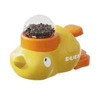 Accarugty Alimentatore automatico per animali domestici e giocattolo puzzle interattivo, per cani e gatti, dispenser regolabile per controllo delle porzioni con suoni divertenti, palla in plastica