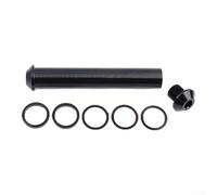 Accarugty Asse passante da 20 mm per mozzo anteriore su biciclette da corsa che supportano l'installazione e la rimozione veloci in ambienti da competizione (nero)