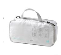 Accarugty Borsa impermeabile comprimibile per viaggi, campeggio ed escursionismo, con maniglia per il trasporto, organizer salvaspazio per avventure all'aperto (taglia M)