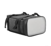 Accarugty Borsa posteriore con supporto multiplo, si adatta alla maggior parte delle selle e portapacchi, può essere utilizzata da sola o abbinata come borsa laterale per una maggiore capacità