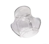 Accarugty Clip per pallina da tennis, supporto in ABS per una seconda volta sicura, accessorio leggero per allenamento e gioco, adatto per pantaloni, gonne, cinture, trasparente, verde e blu