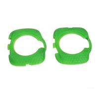 Accarugty Coperture per tacchetti per pedali da bici per Speedplay, in plastica protettiva per prolungare la durata della piastra, prevenire l'usura delle viti, coperture verdi per scarpe da ciclismo