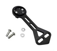 Accarugty Cycly Supporto per computer Garmin per Wahoo per Bryton | Staffa per manubrio in lega per manubrio Aero Bike Computer Mount per barre di caduta integrate da strada