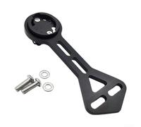 Accarugty Cycly Supporto per computer Garmin per Wahoo per Bryton | Staffa per manubrio in lega per manubrio Aero Bike Computer Mount per barre di caduta integrate da strada