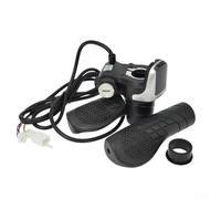 Accarugty Display per bici E-For da 36 V con controllo della velocità e blocco del manubrio dell'acceleratore per biciclette elettriche, pannello strumenti LCD, classificazione IPX5, compatibile