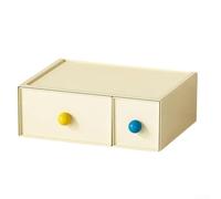 Accarugty Dopamina - Scatola portaoggetti impilabile, multistrato, organizer da scrivania, con cassetti, per gioielli, cosmetici, forniture per ufficio e articoli vari, contenitore modulare in