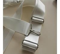 Accarugty Rete da tennis regolabile per prato e campo da gioco, in nylon resistente, con gancio a molla in metallo, 220 x 5 cm, colore: bianco
