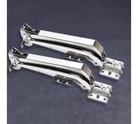 Accarugty Set di cerniere per porta con apertura laterale, cerniera per porta scorrevole per armadio, armadio busgate, cerniera pieghevole con binario di smorzamento, cerniera per porta laterale in