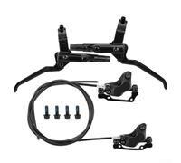 Accarugty Set freno a disco idraulico, 4 pistoni, in lega 6061, colore