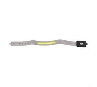 Accarugty Torcia frontale ricaricabile COB: impermeabile, leggera e regolabile, adatta per jogging notturno, ciclismo, campeggio e attività sportive all'aperto sotto la pioggia