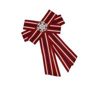 Accattivante Bowknot farfalla Pin pratico e portatile gioielli accessorio per eventi a tema abiti eleganti abbigliamento casual Farbic spilla pin, Misura unica, come descritto