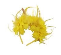 Accattivanti fasce con piume per martedì grasso, accessori per capelli per ragazze, accessori per capelli in maschera, martedì grasso, fascia per capelli, ornamento per capelli da donna