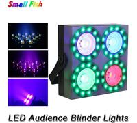 ACCECATORE LED 4 X 50 W RGB MULTICOLORE BLINDER CONTROL DMX COLOR CHANGE STROBO