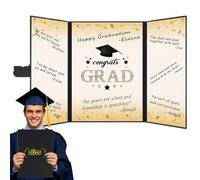 Accedi a libro per la festa, libro di laurea per firmare 2025,Libro di firma per laureati | Graduates Poster Board Graduation Guedbook 2025 per la celebrazione del college