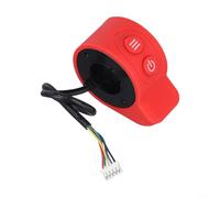Acceleratore a farfalla per scooter elettrico HX X6 per X8, in plastica rossa, resistente all'usura, per una facile installazione, parte di ricambio per scooter sportivi all'aperto (A)