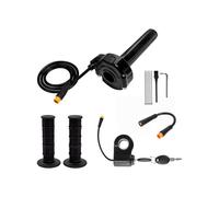 Acceleratore A Manopola Completa A 3 Pin per Qlife, Kit Acceleratore per Ebike 12V-72V per Scooter Elettrici Jasion per HappyRun Freego Dirt Bike.