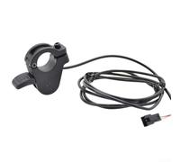 Acceleratore a pollice per bici E Bike con cablaggio a tre conduttori per manubri da 22,2 mm, modello 300X, ingresso di alimentazione da 5 V, grado di protezione IPX5 (interfaccia SM)