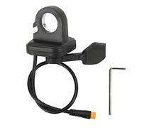 Acceleratore a Pollice per Bici Elettrica, Acceleratore per Bici Elettrica con Acceleratore a Dito con Connettore Impermeabile Componenti per Bici Ricambi per Bici Elettrica Scooter 12V 24V 36V