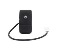 Acceleratore a pollice per Navee Scooter N40/N30/N20, controllo dell'accelerazione fluido con design a pulsante singolo, parte di ricambio in plastica nera