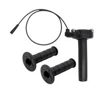 Acceleratore a Rotazione Impermeabile Femmina a 3 Pin con impugnature Antiscivolo, acceleratore di Controllo della velocità da 22 mm for Scooter Elettrico E-Bike