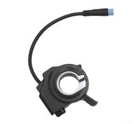 Acceleratore acceleratore a 4 pin per Kukirin per scooter elettrico G2, guscio in plastica nera, 24-72 V, cavo da 15 cm