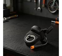 Acceleratore di regolazione della velocità per biciclette elettriche, costruito per controller da 12 V-72 V e compatibile con la maggior parte dei modelli di bici elettriche con manubrio da 22,5 mm