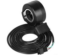 Acceleratore elettrico per scooter, interruttore standard nero da 1,5 m, con cavo lungo, impugnatura ergonomica resistente all'abrasione, controllo dell'accelerazione regolare per pendolarismo