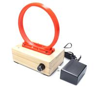 Acceleratore elettromagnetico, modello di macchina a movimento perpetuo fai da te, controllo e regolazione direzione corrente/intensità, bobina di movimento circolare a sfera di ferro per laboratorio