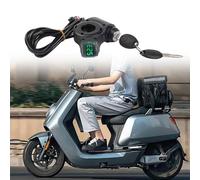 Acceleratore manubrio veicolo elettrico con serratura a chiave e indicatore batt