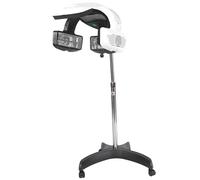 Acceleratore per asciugacapelli Verticale, asciugacapelli a Parete con Casco, Oscillazione Regolabile, Multifunzionale, 5 Dischi riscaldanti individuali vertical-110v