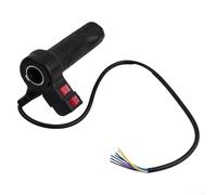 Acceleratore Twist per E-Bike in ABS e supporto per la marcia in avanti con tre livelli di velocità (D)
