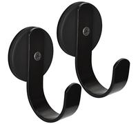 AccEncyc Confezione da 2 ganci magnetici per ghirlande, per porte d'ingresso, ganci per ghirlande di Natale, decorazioni per feste e vacanze, per porte in metallo e frigorifero